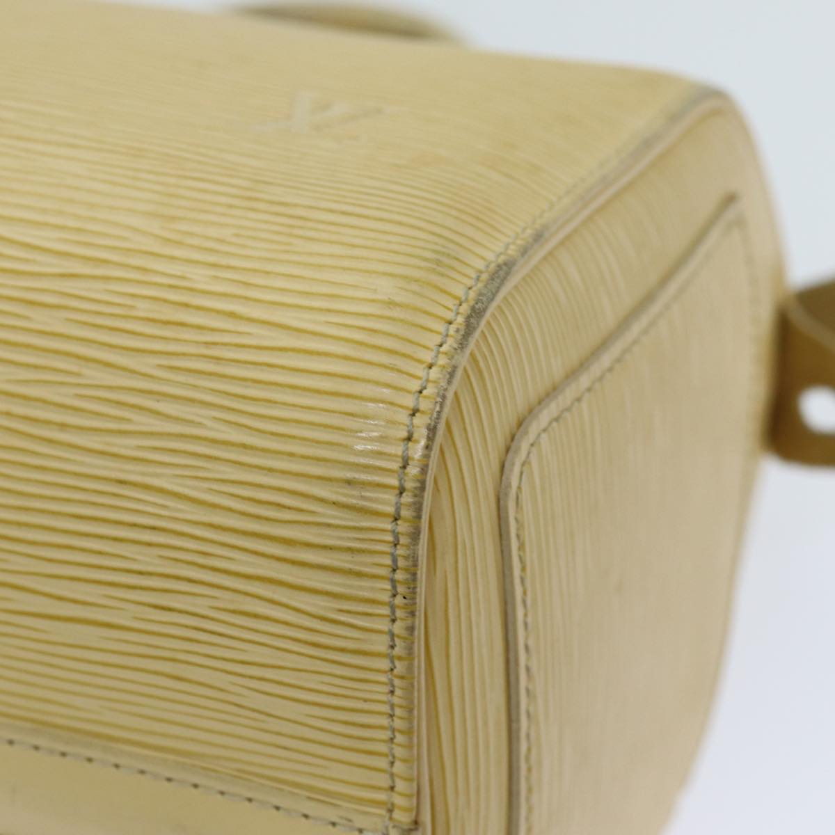LOUIS VUITTON Epi Speedy 25 Hand Bag Vanilla M4301A LV 75748
