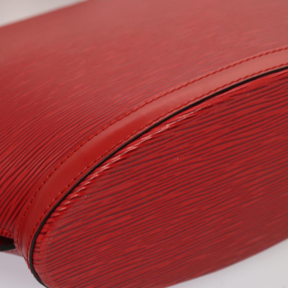 LOUIS VUITTON Epi Saint Jacques Shoulder Bag Red M52277 LV 75750