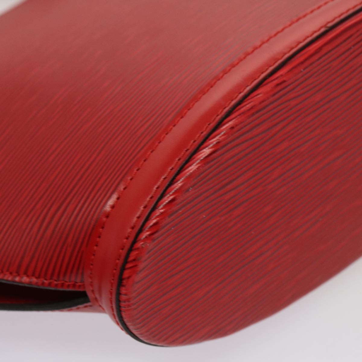 LOUIS VUITTON Epi Saint Jacques Shoulder Bag Red M52277 LV 75750