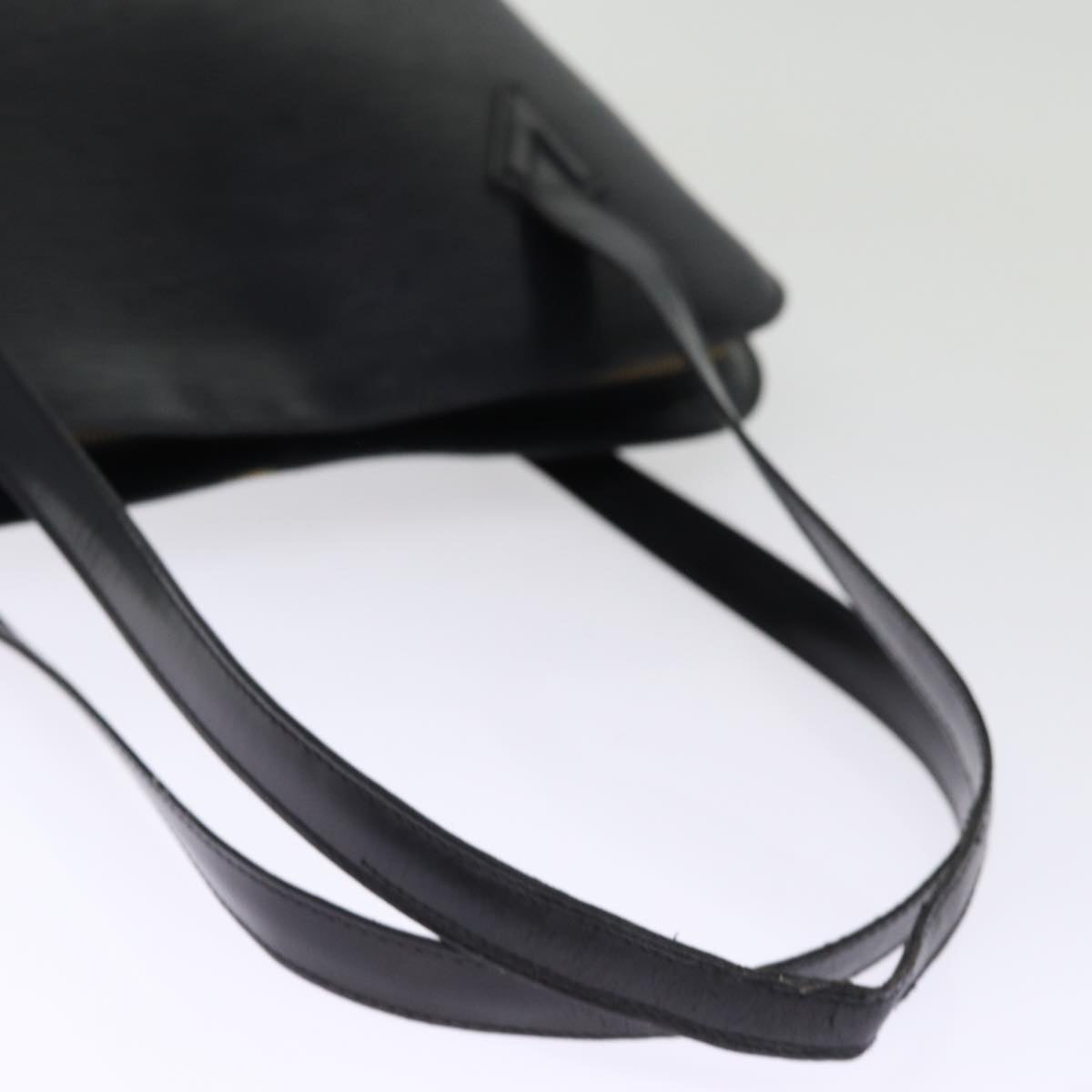 LOUIS VUITTON Epi Lussac Shoulder Bag Black M52282 LV 75752