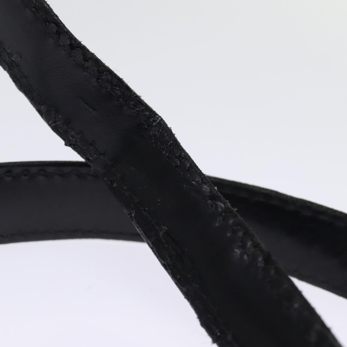 LOUIS VUITTON Epi Lussac Shoulder Bag Black M52282 LV 75752
