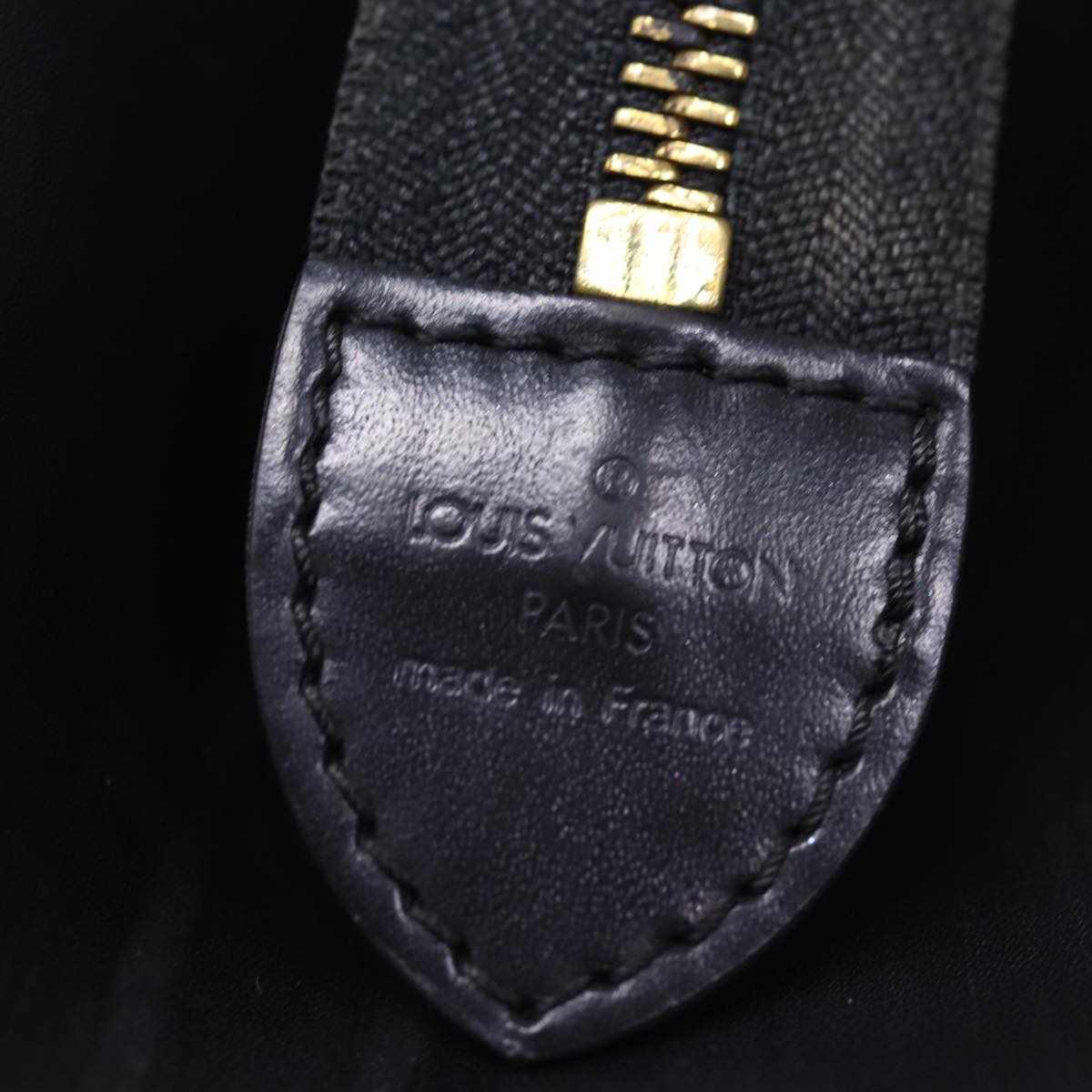 LOUIS VUITTON Epi Riviera Hand Bag Noir Black M48182 LV 75754