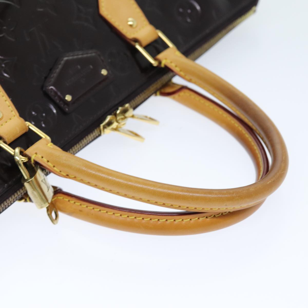 LOUIS VUITTON Monogram Vernis Montebello MM Bag 2way Amarante M90163 75763
