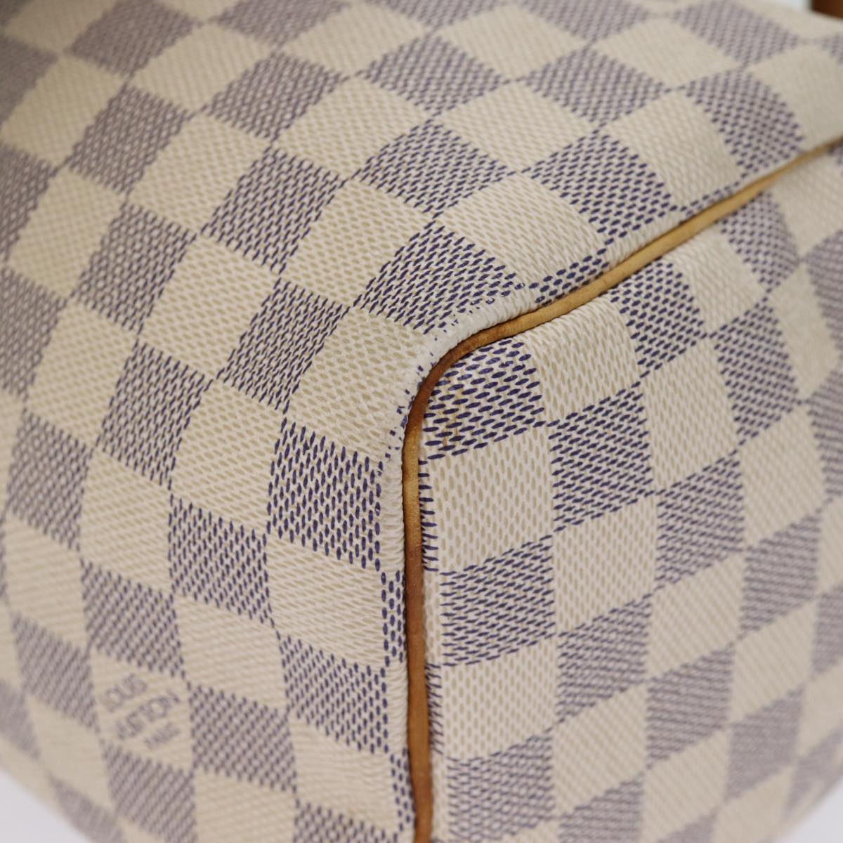 LOUIS VUITTON Damier Azur Speedy 25 Hand Bag N41534 LV 75765