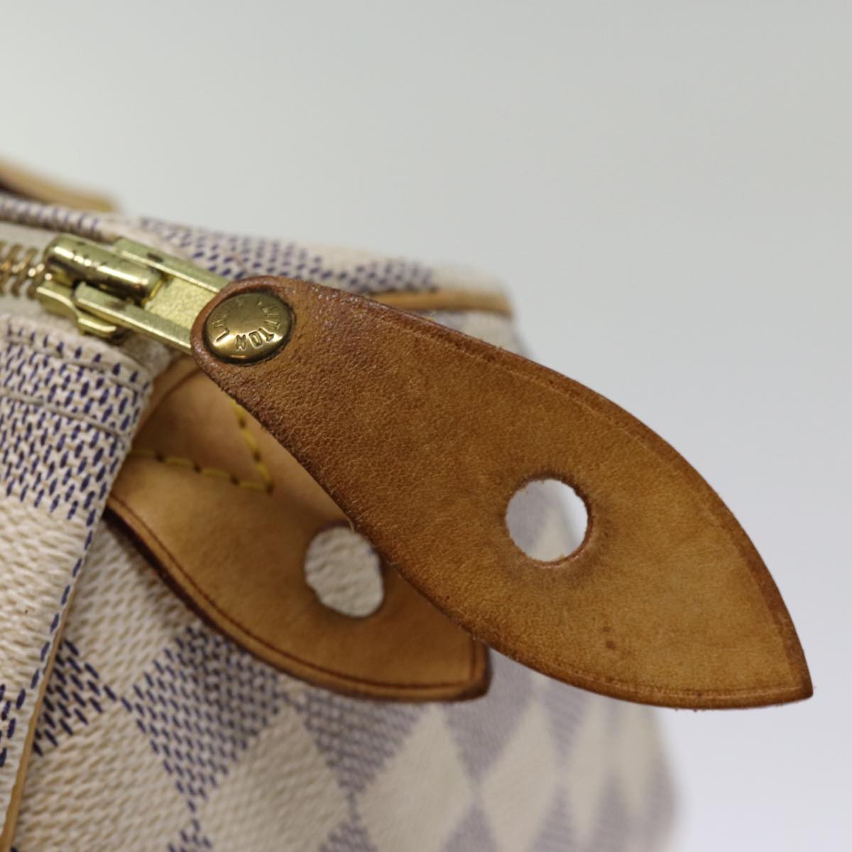 LOUIS VUITTON Damier Azur Speedy 25 Hand Bag N41534 LV 75765