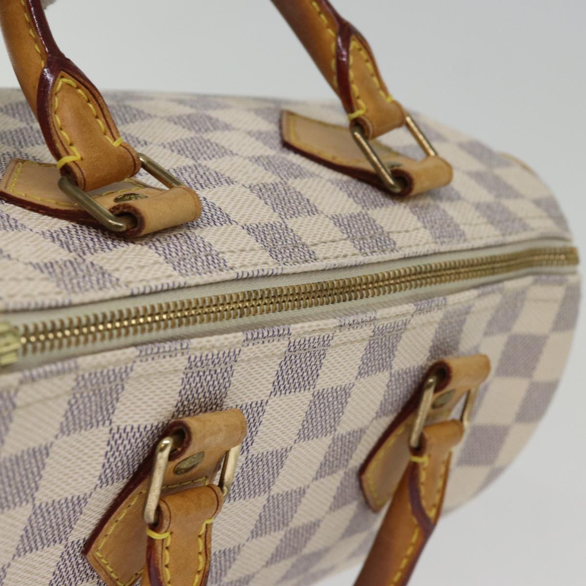LOUIS VUITTON Damier Azur Speedy 25 Hand Bag N41534 LV 75765