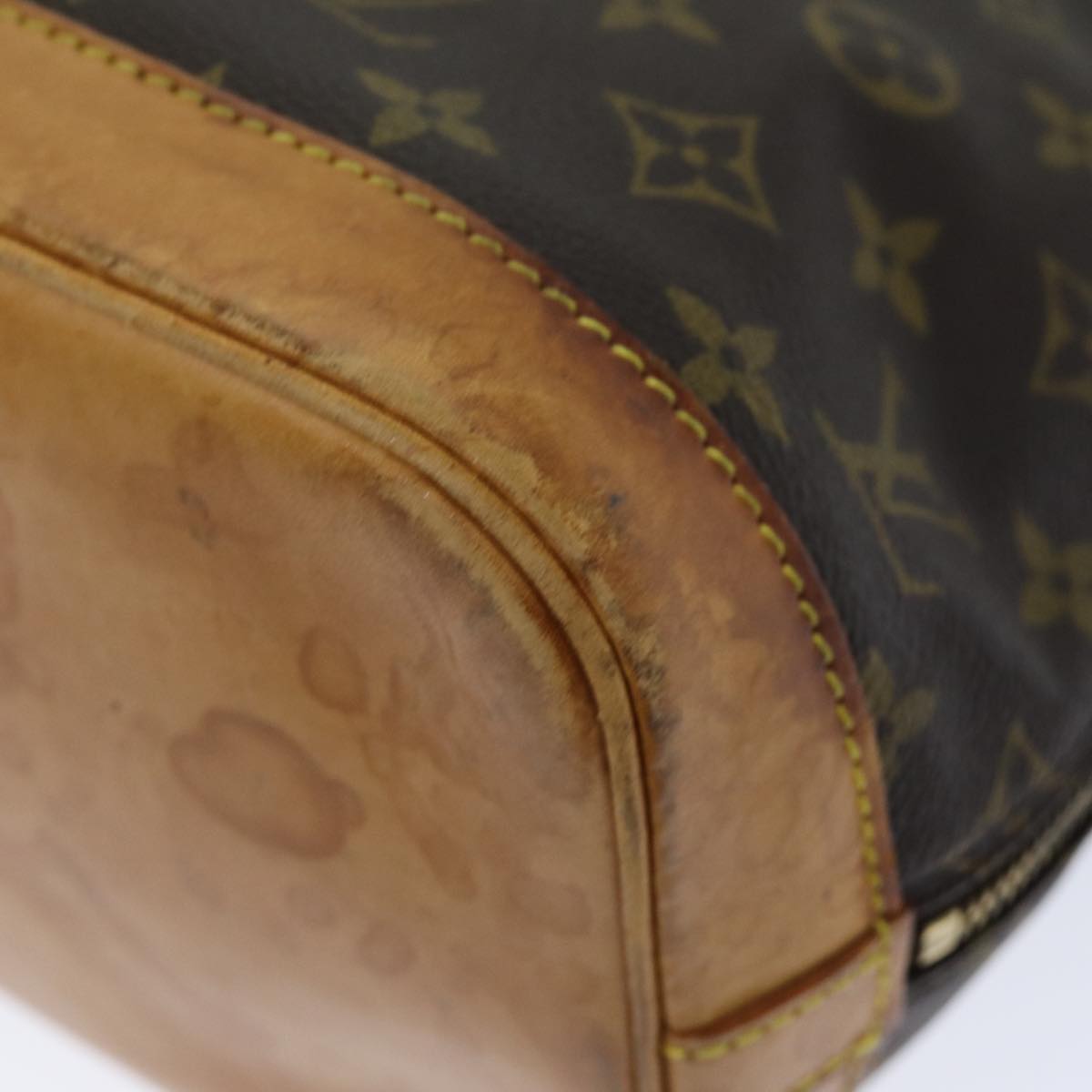 LOUIS VUITTON Monogram Alma Hand Bag M51130 LV 75770
