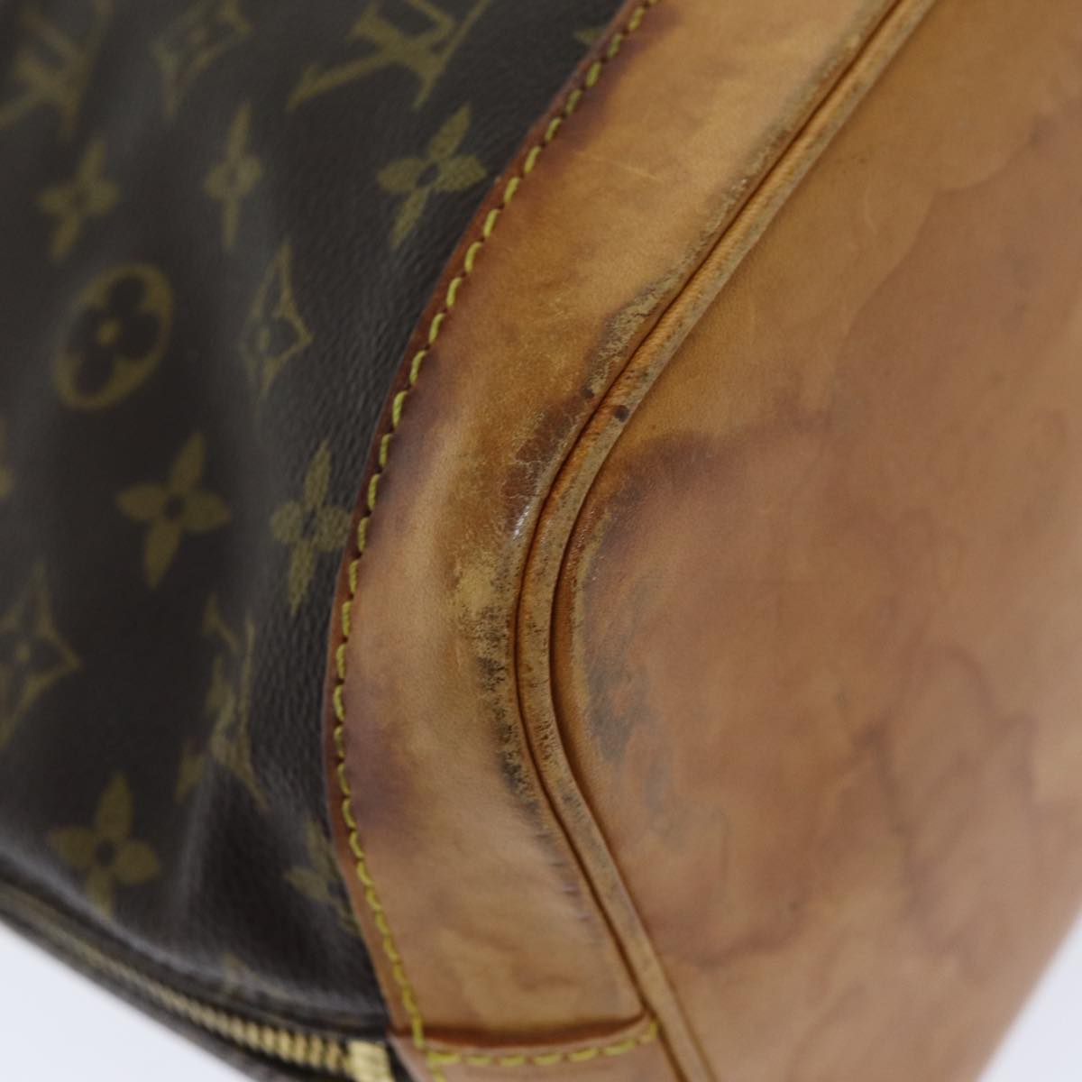 LOUIS VUITTON Monogram Alma Hand Bag M51130 LV 75770