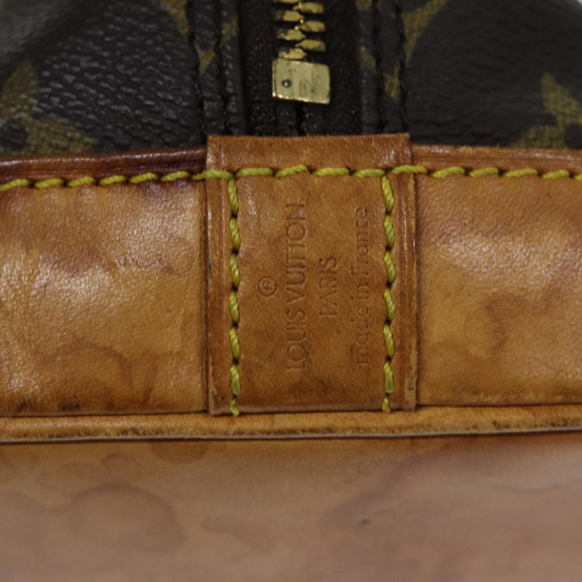 LOUIS VUITTON Monogram Alma Hand Bag M51130 LV 75770