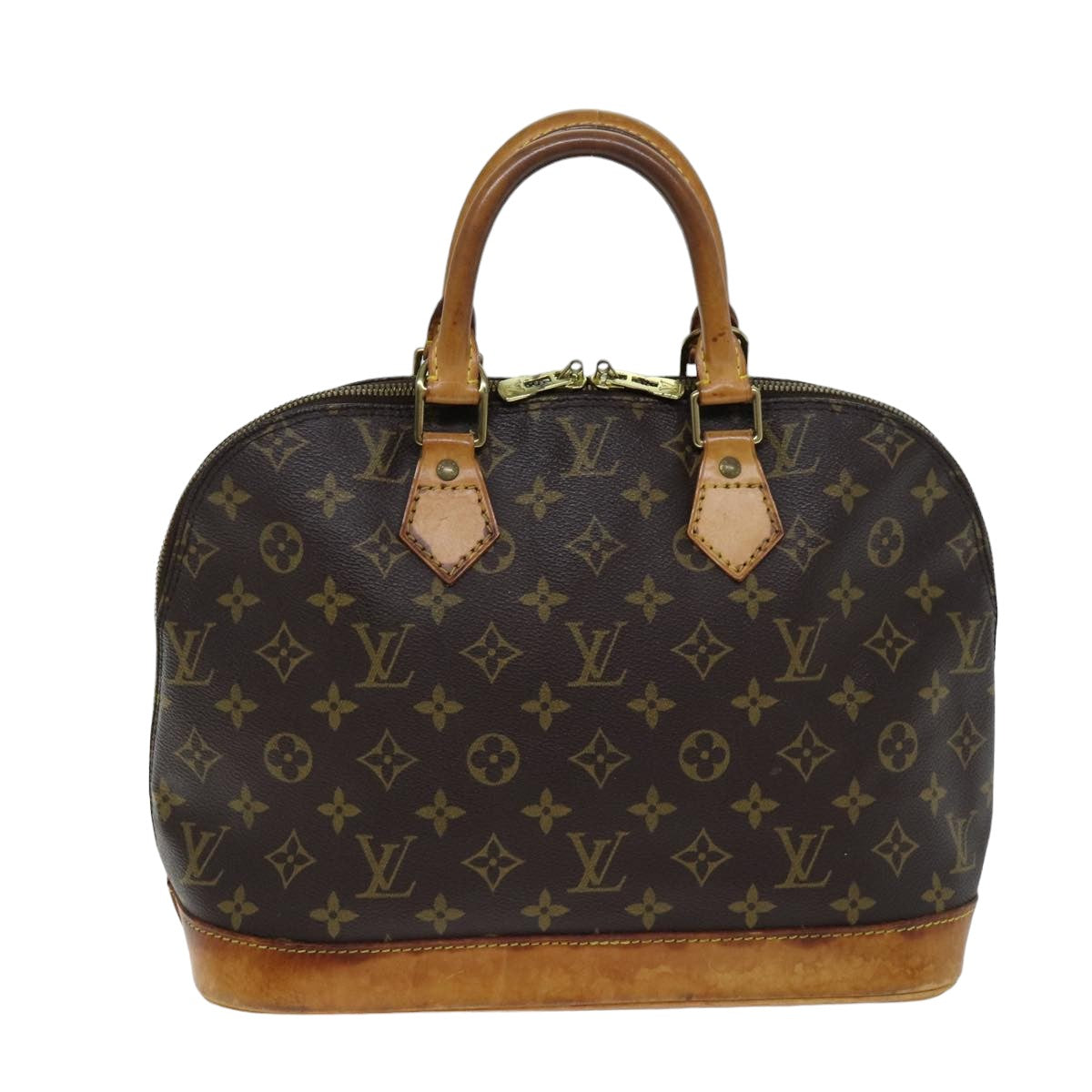 LOUIS VUITTON Monogram Alma Hand Bag M51130 LV 75770