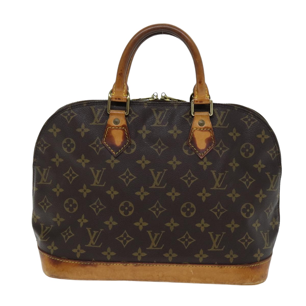 LOUIS VUITTON Monogram Alma Hand Bag M51130 LV 75770