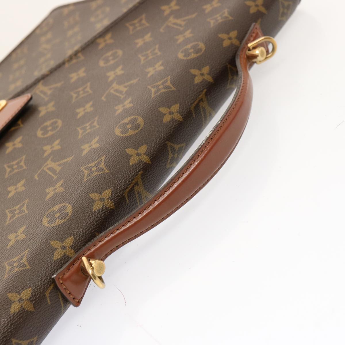 LOUIS VUITTON Monogram Porte Documents Bandouliere Bag M53338 LV 75779