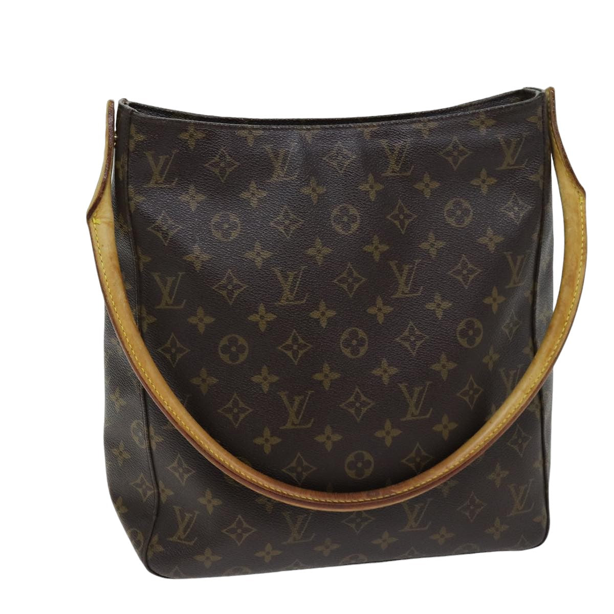 LOUIS VUITTON Monogram Looping GM Shoulder Bag M51145 LV 75781