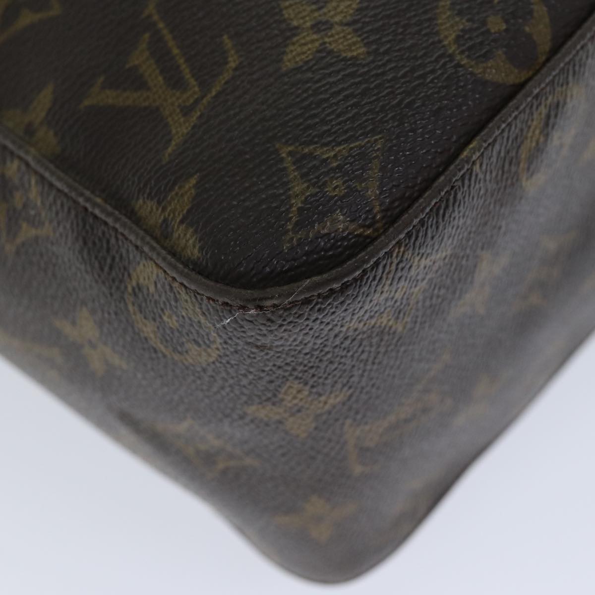LOUIS VUITTON Monogram Looping GM Shoulder Bag M51145 LV 75781