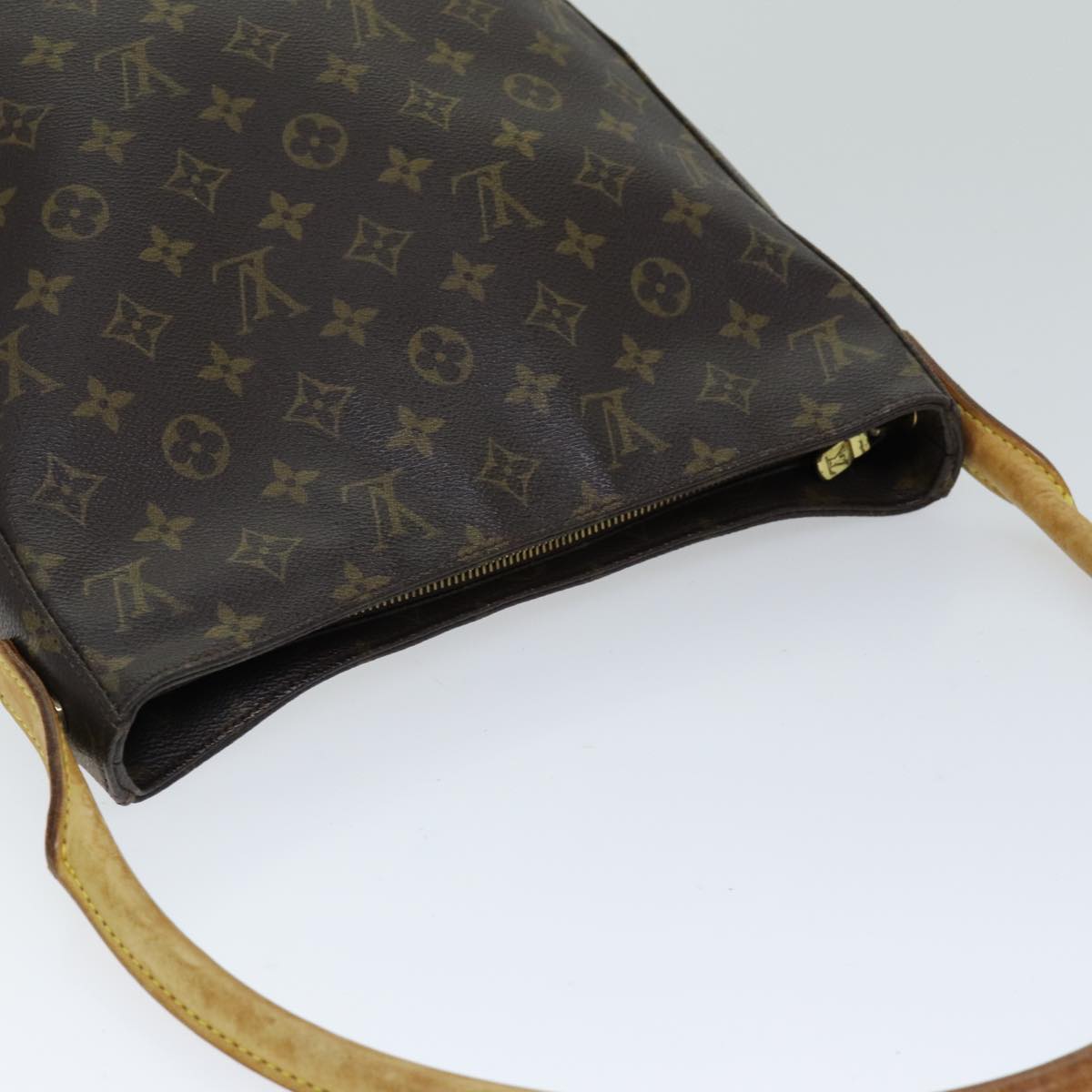 LOUIS VUITTON Monogram Looping GM Shoulder Bag M51145 LV 75781