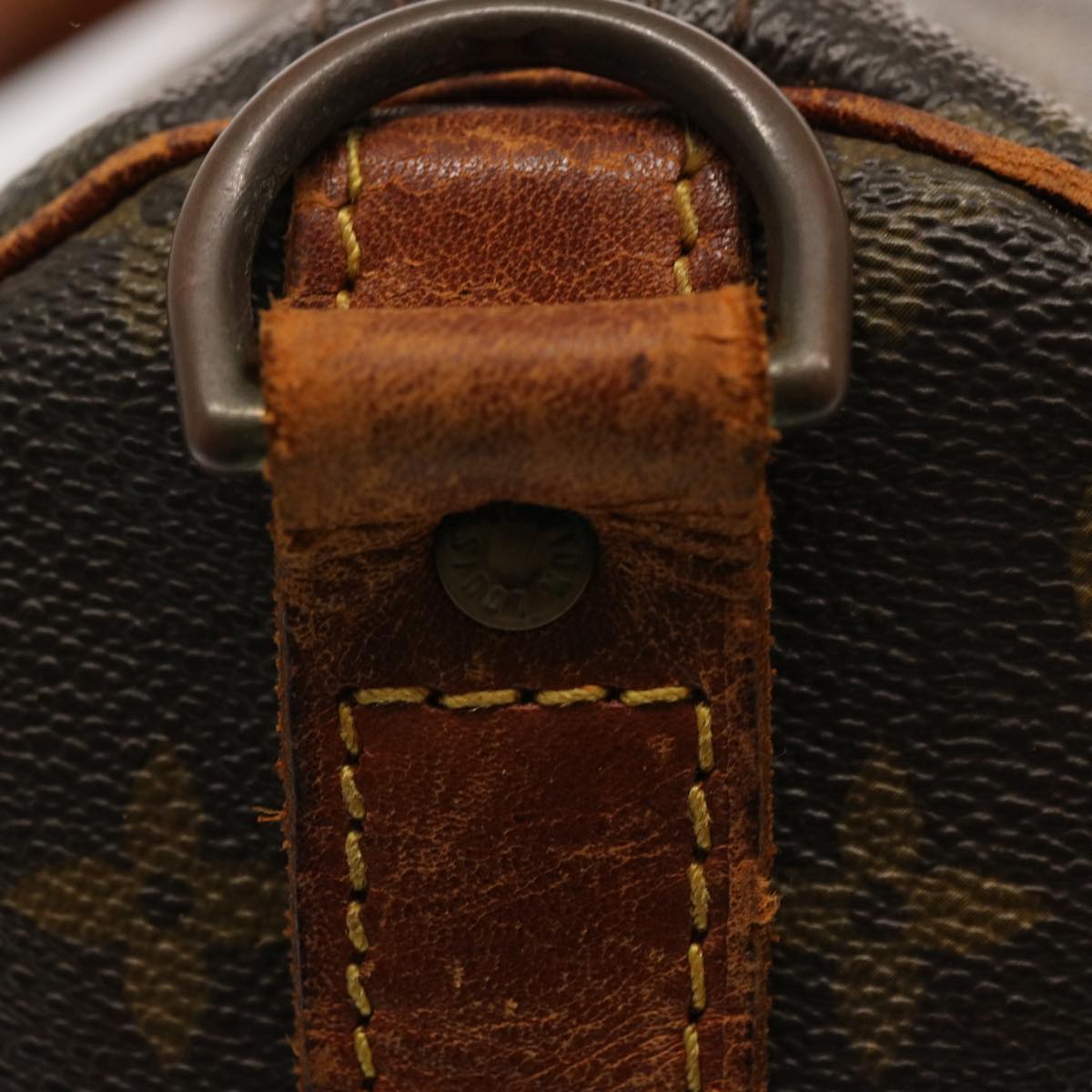 LOUIS VUITTON Monogram Keepall Bandouliere 50 Boston Bag M41416 LV 75790