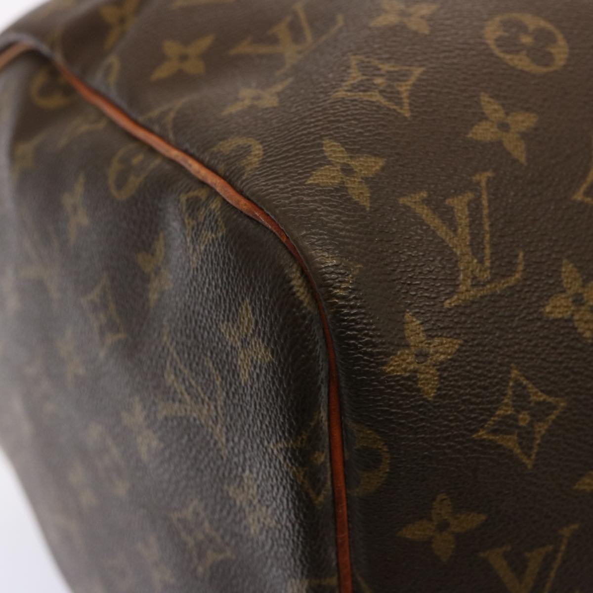 LOUIS VUITTON Monogram Keepall 55 Boston Bag M41424 LV 75792