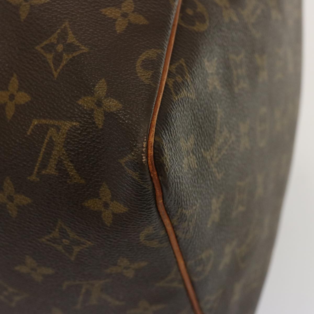 LOUIS VUITTON Monogram Keepall 55 Boston Bag M41424 LV 75792