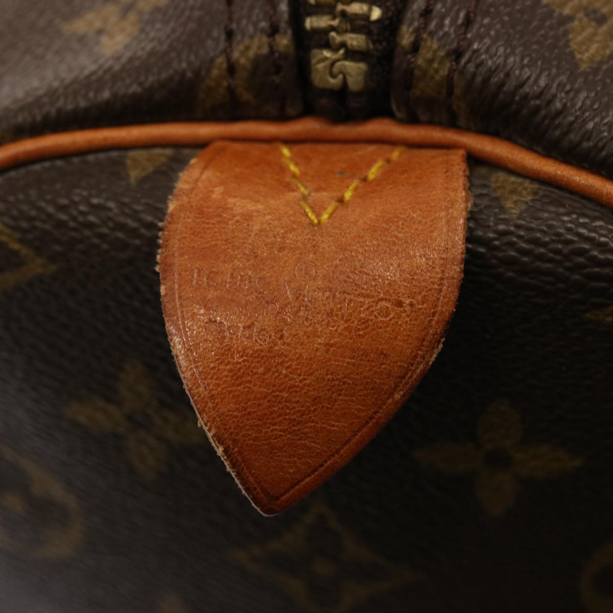 LOUIS VUITTON Monogram Keepall 55 Boston Bag M41424 LV 75792