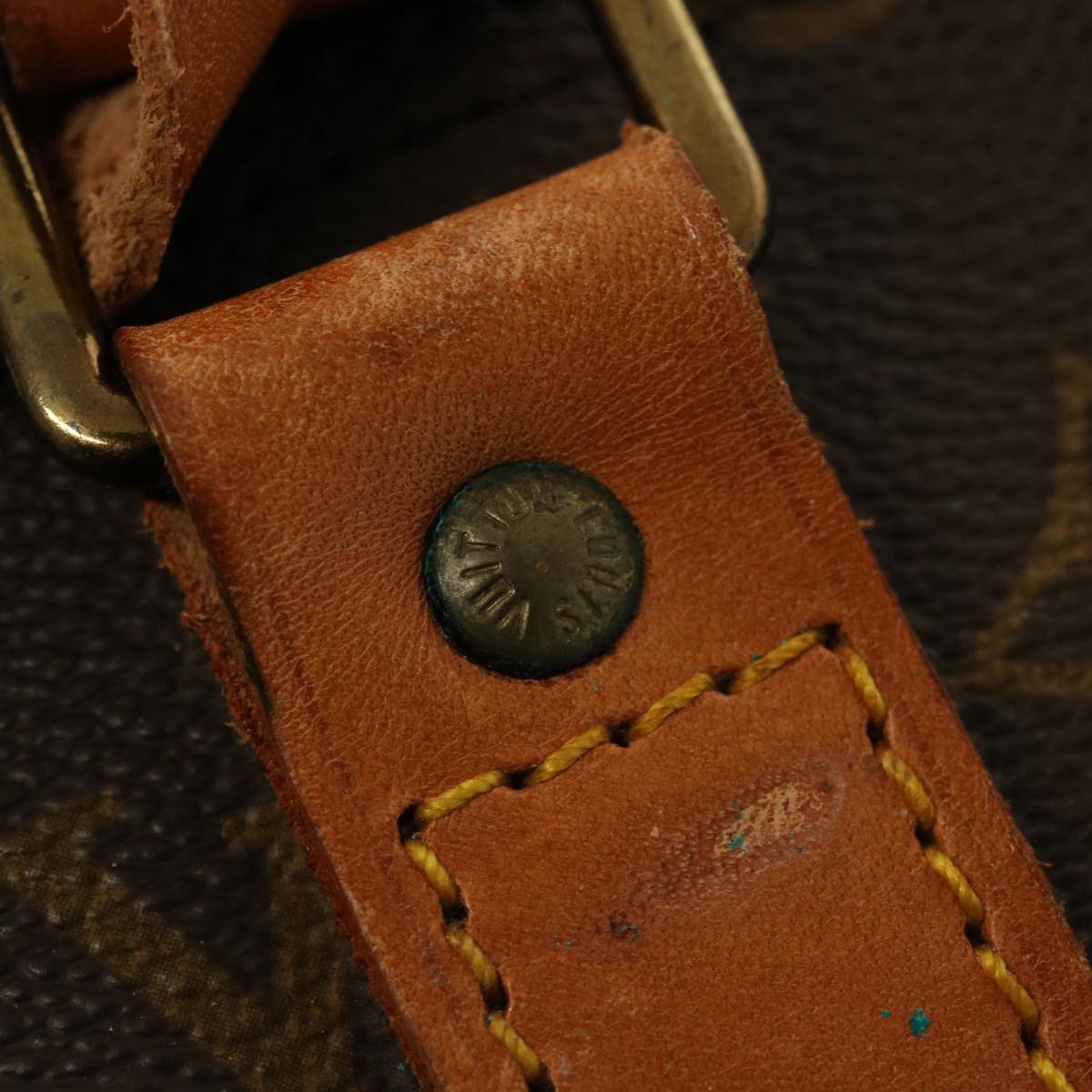 LOUIS VUITTON Monogram Keepall 55 Boston Bag M41424 LV 75792