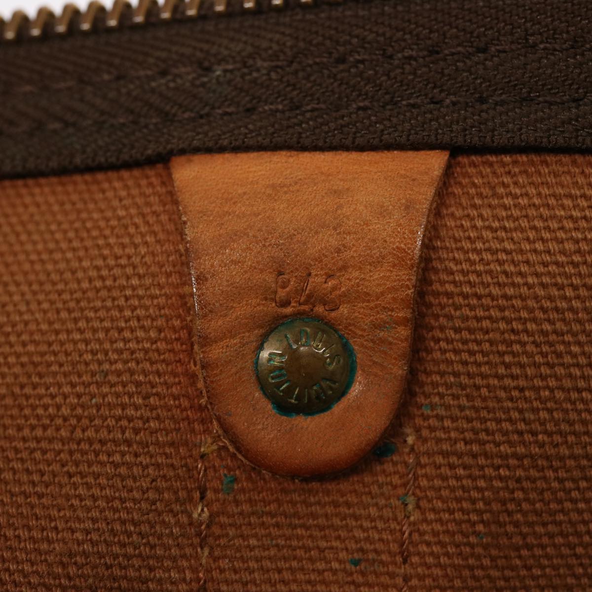 LOUIS VUITTON Monogram Keepall 55 Boston Bag M41424 LV 75793