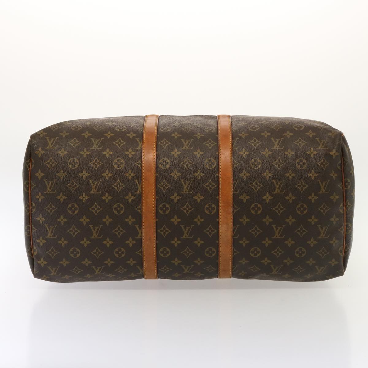 LOUIS VUITTON Monogram Keepall 55 Boston Bag M41424 LV 75793