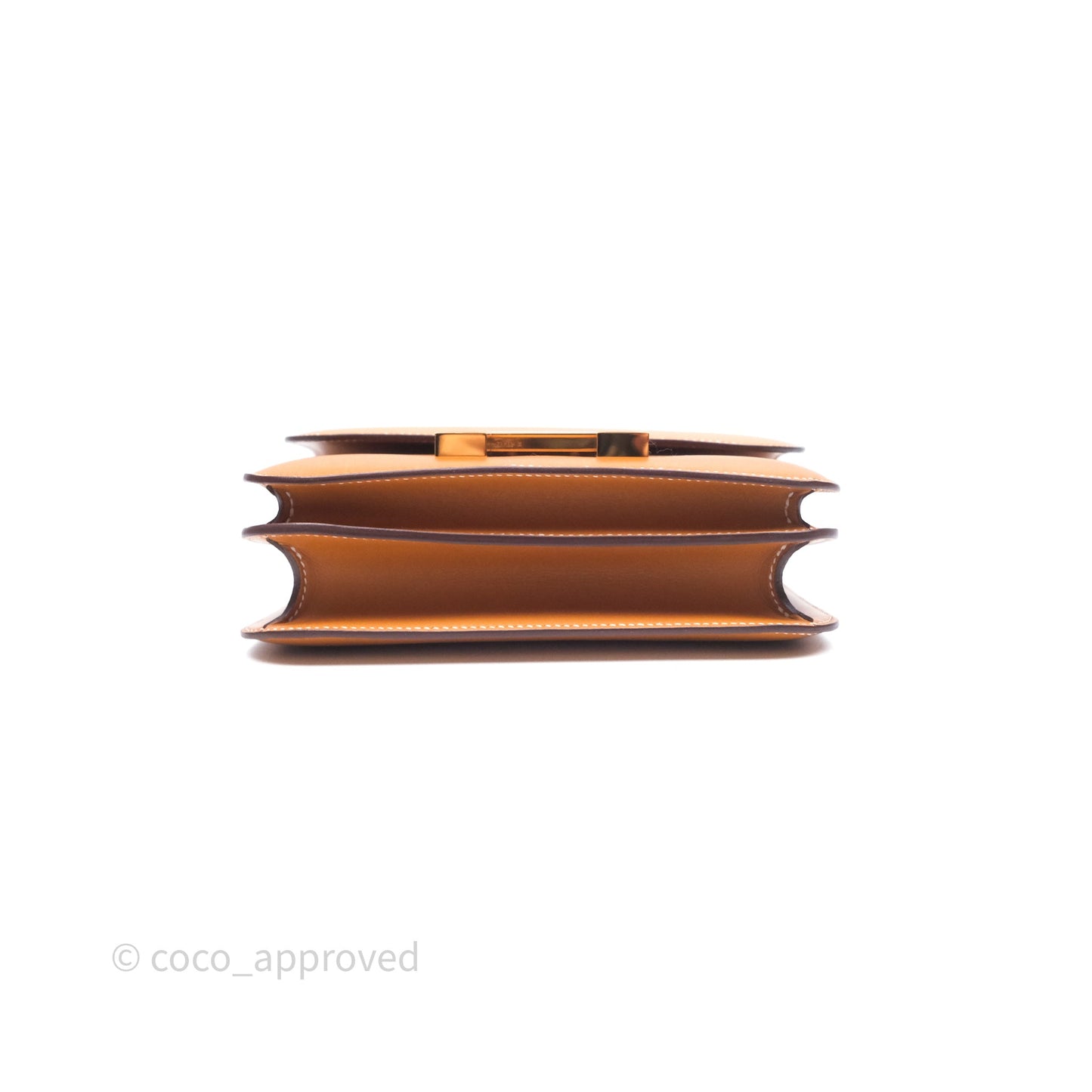 Hermès Constance Mini 18cm Naturel-Sablé 21 Butler Gold Hardware