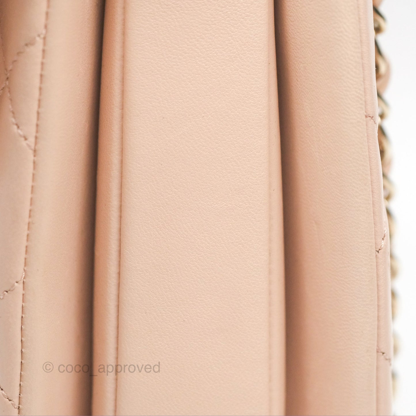 Chanel Trendy CC Small Beige Lambskin Gold Hardware