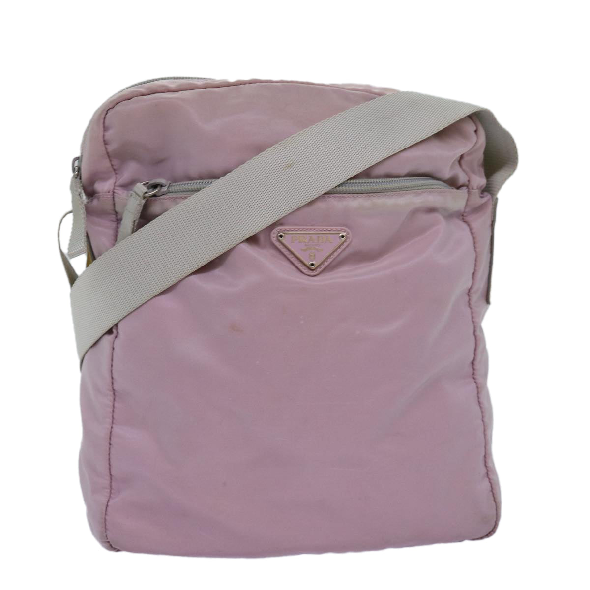 Luxury PradaShoulder Bag Nylon Pink 75822