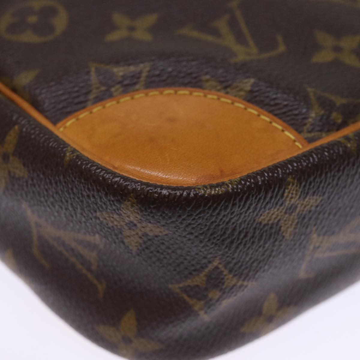 LOUIS VUITTON Monogram Compiegne 28 Clutch Bag M51845 LV 75854
