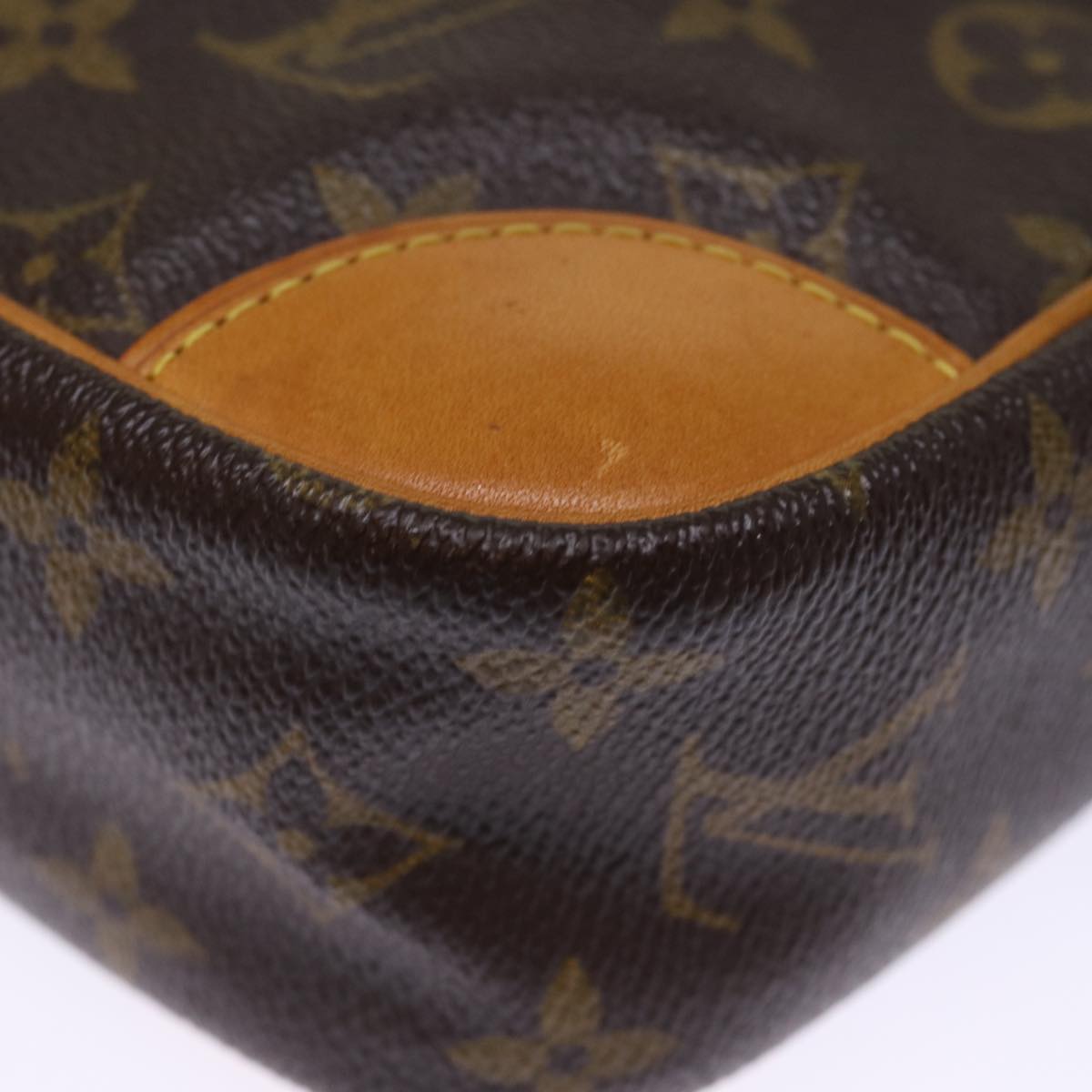 LOUIS VUITTON Monogram Compiegne 28 Clutch Bag M51845 LV 75854