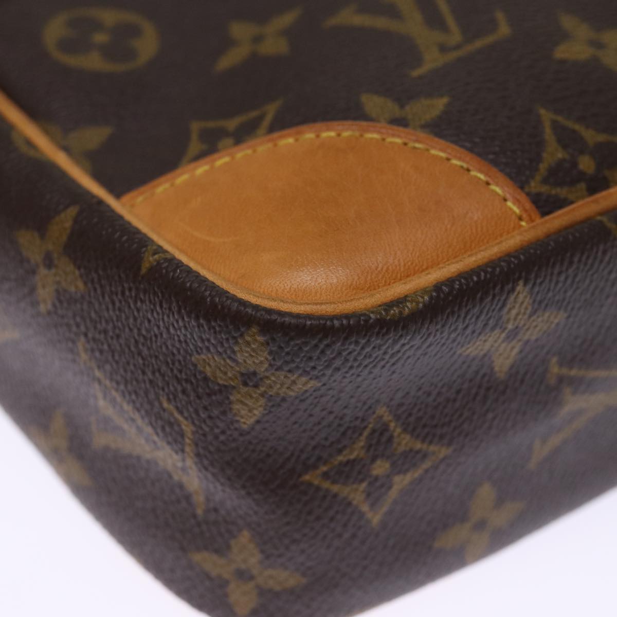 LOUIS VUITTON Monogram Compiegne 28 Clutch Bag M51845 LV 75855
