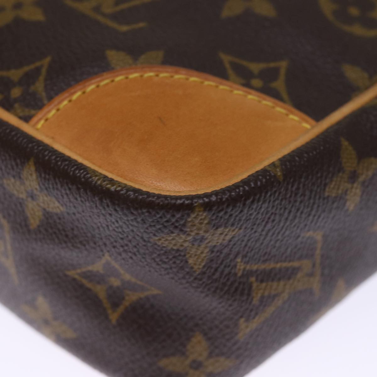 LOUIS VUITTON Monogram Compiegne 28 Clutch Bag M51845 LV 75855