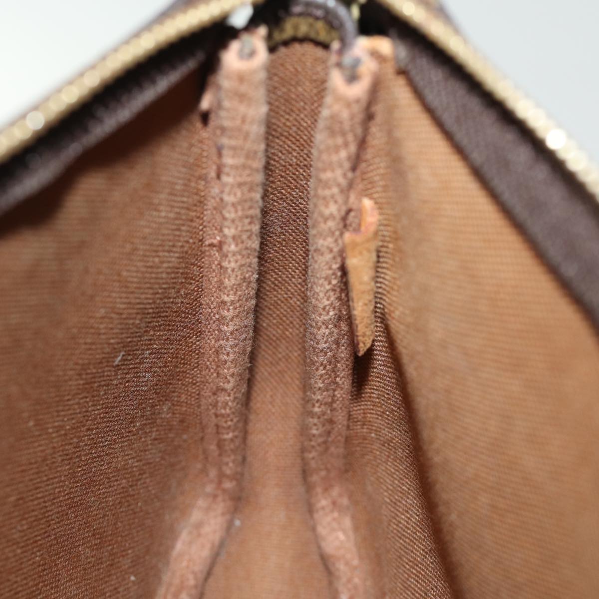 LOUIS VUITTON Monogram Pochette Accessoires Pouch M51980 LV 75856