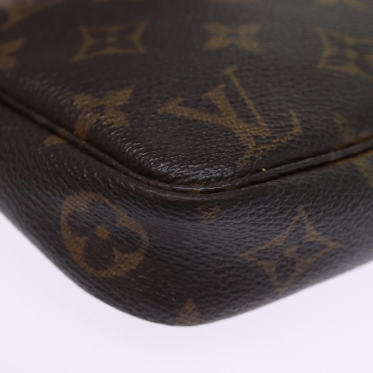 LOUIS VUITTON Monogram Pochette Accessoires Pouch M51980 LV 75856
