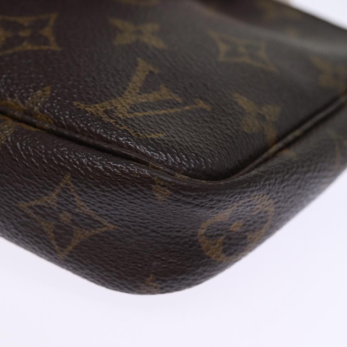 LOUIS VUITTON Monogram Pochette Accessoires Pouch M51980 LV 75856