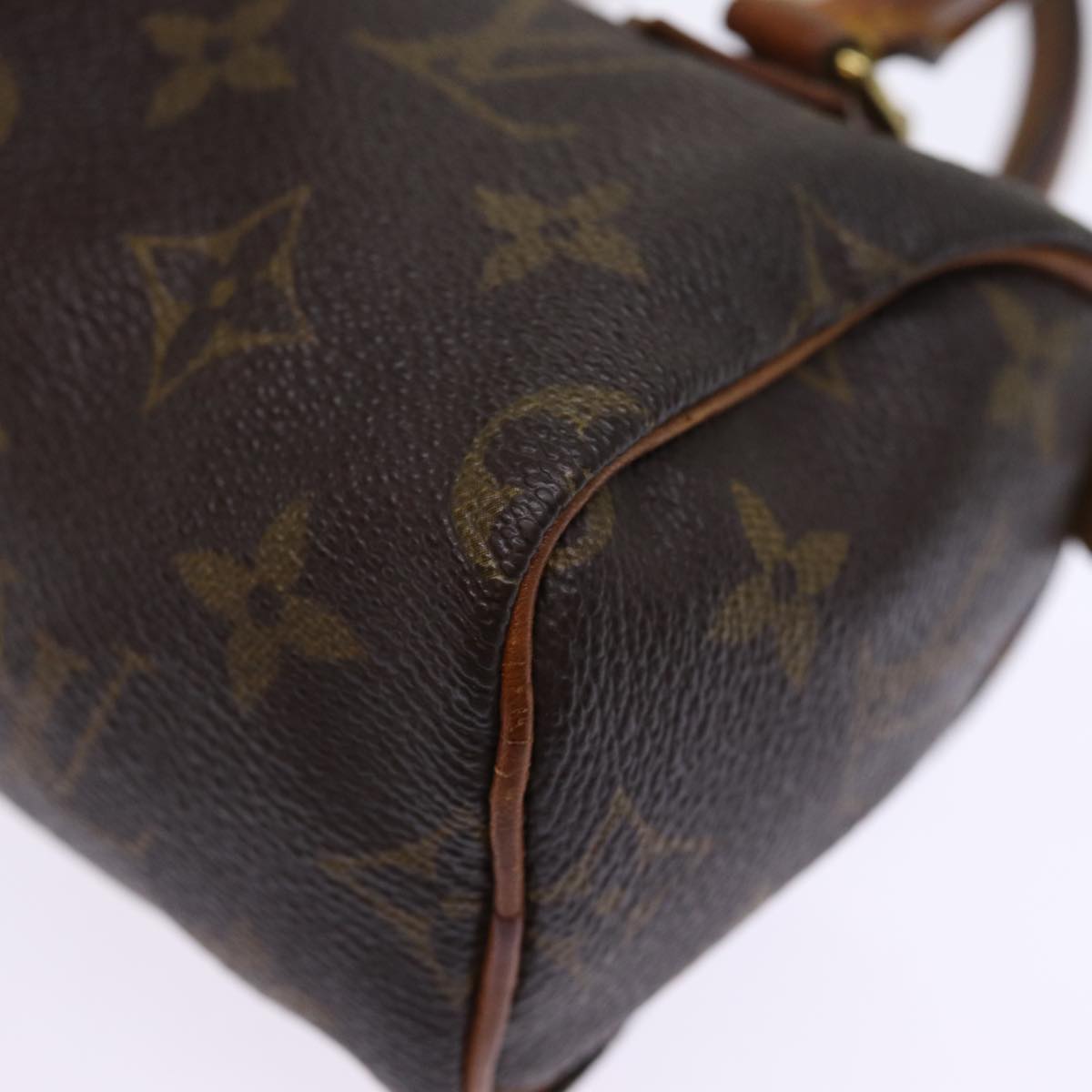 LOUIS VUITTON Monogram Mini Speedy Hand Bag M41534 LV 75859