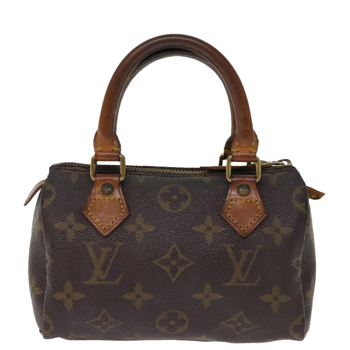 LOUIS VUITTON Monogram Mini Speedy Hand Bag M41534 LV 75859
