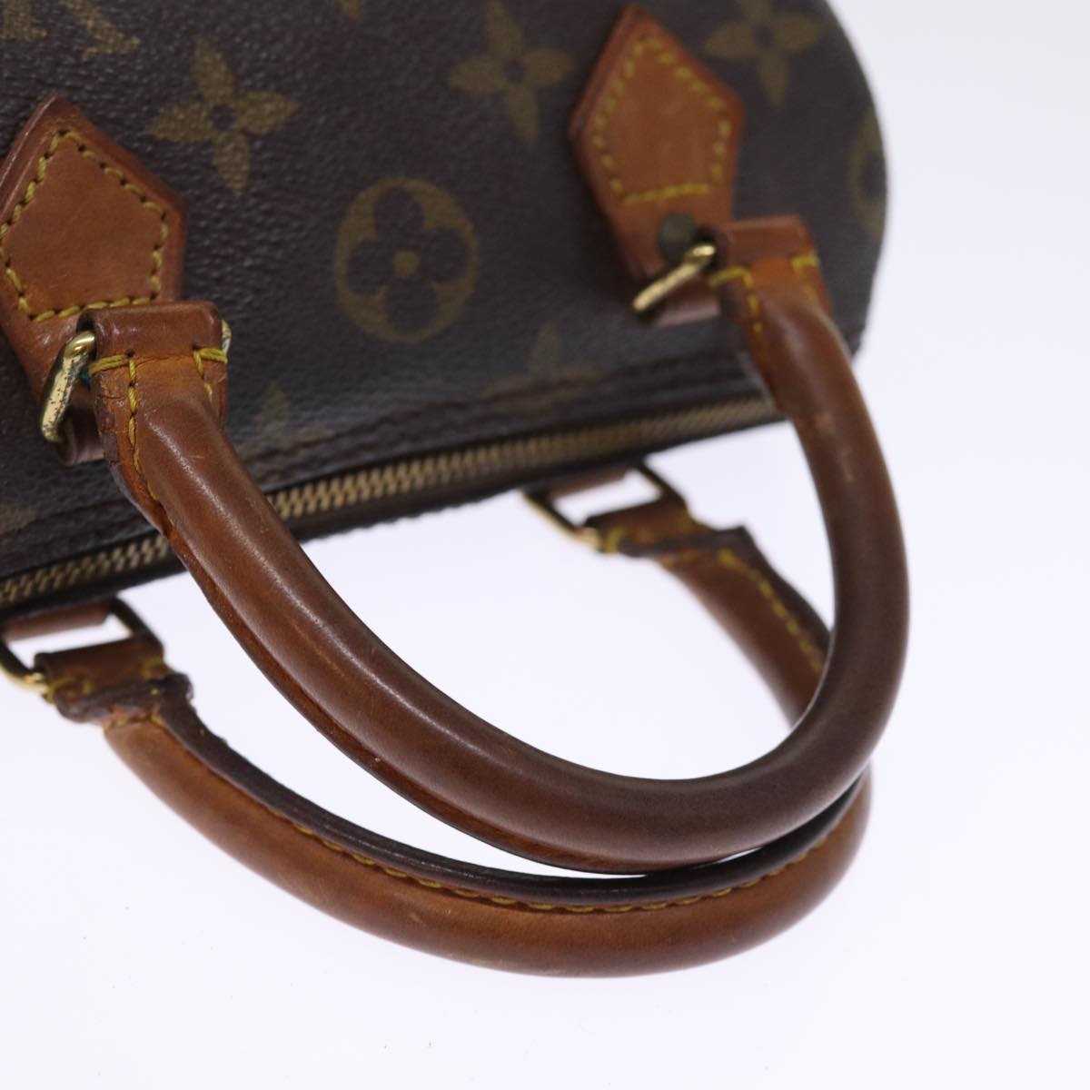 LOUIS VUITTON Monogram Mini Speedy Hand Bag M41534 LV 75859