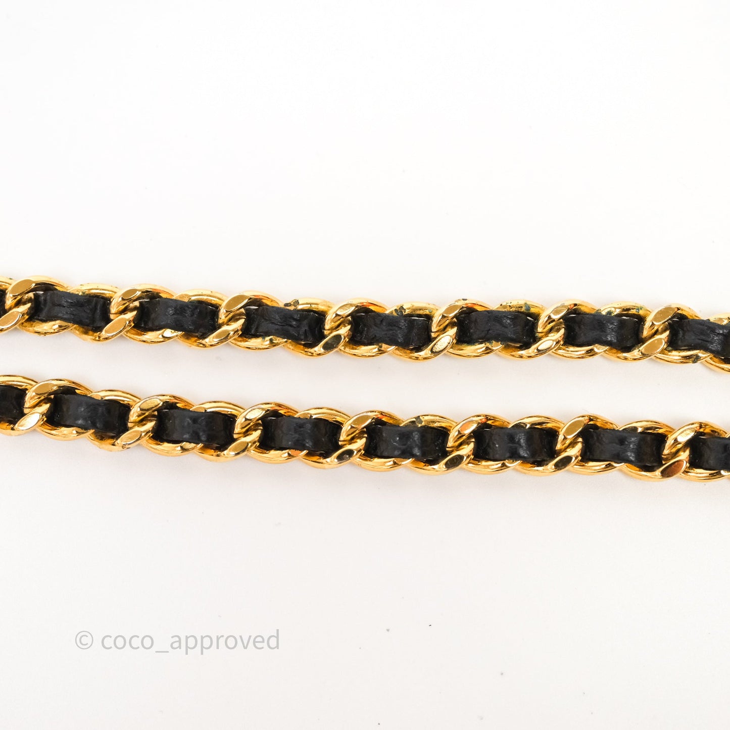 Chanel Quilted WOC Black Caviar Gold Hardware