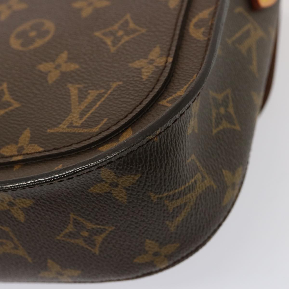 LOUIS VUITTON Monogram Saint Cloud GM Shoulder Bag M51242 LV 75865