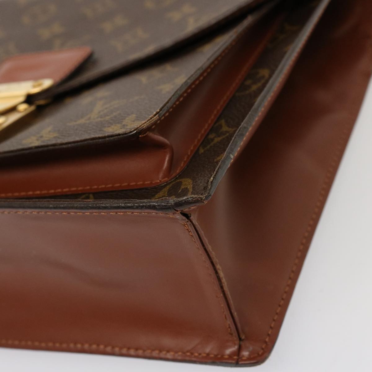 LOUIS VUITTON Monogram Monceau 28 Hand Bag 2way M51185 LV 75868