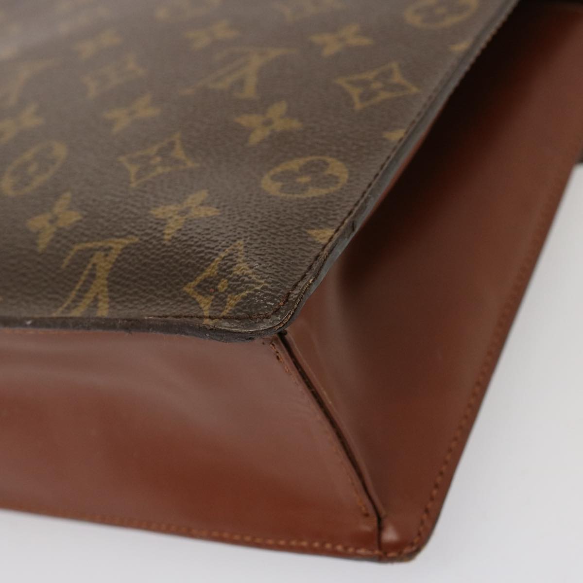 LOUIS VUITTON Monogram Monceau 28 Hand Bag 2way M51185 LV 75868