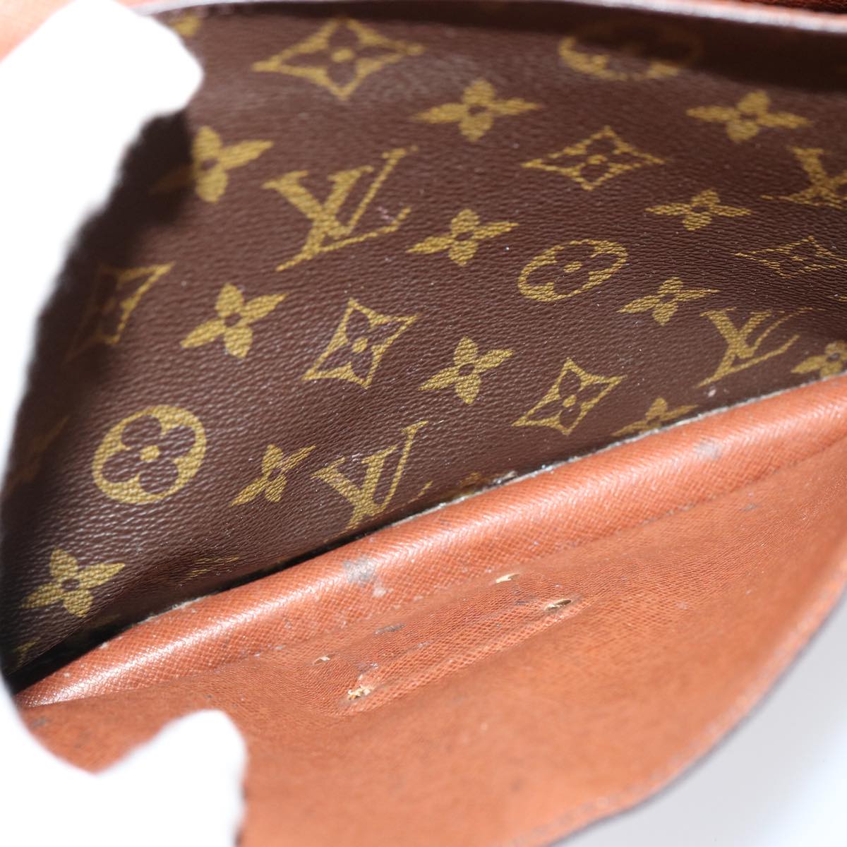LOUIS VUITTON Monogram Monceau 28 Hand Bag 2way M51185 LV 75868