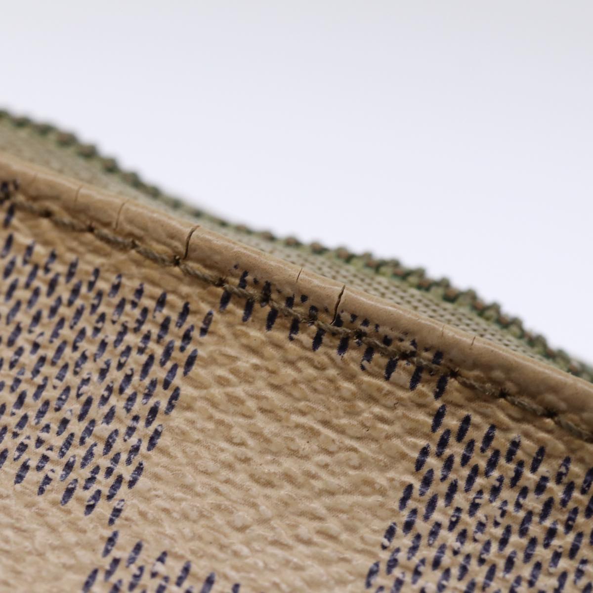 LOUIS VUITTON Damier Azur Pochette Accessoires Pouch N51986 LV 75871