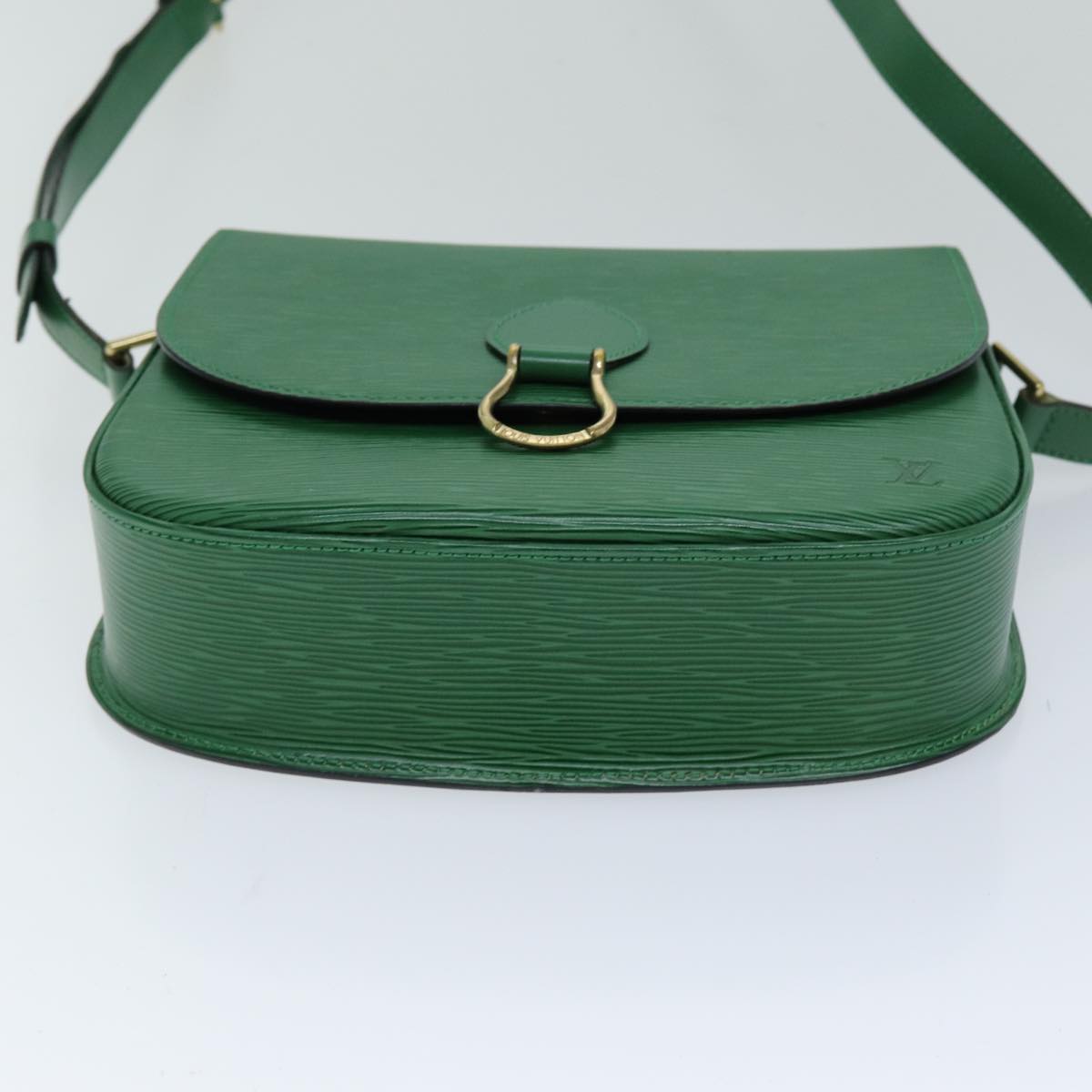LOUIS VUITTON Epi Saint Cloud GM Shoulder Bag Green M52194 LV 75878