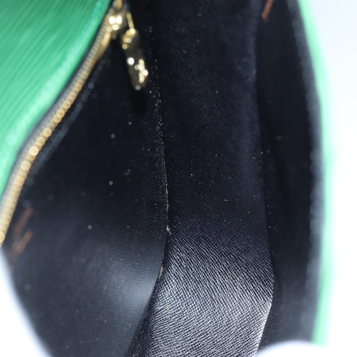 LOUIS VUITTON Epi Saint Cloud GM Shoulder Bag Green M52194 LV 75878