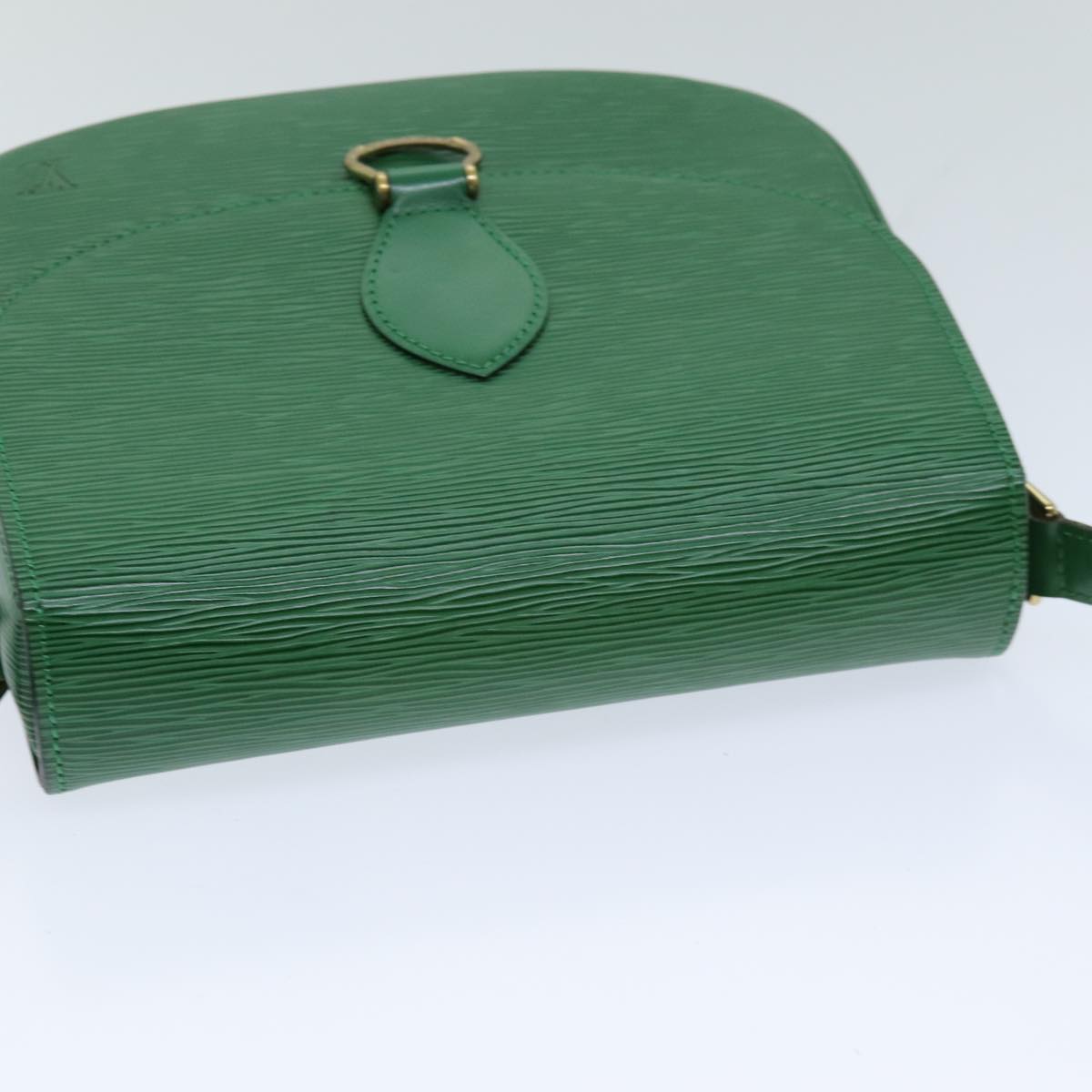 LOUIS VUITTON Epi Saint Cloud GM Shoulder Bag Green M52194 LV 75878