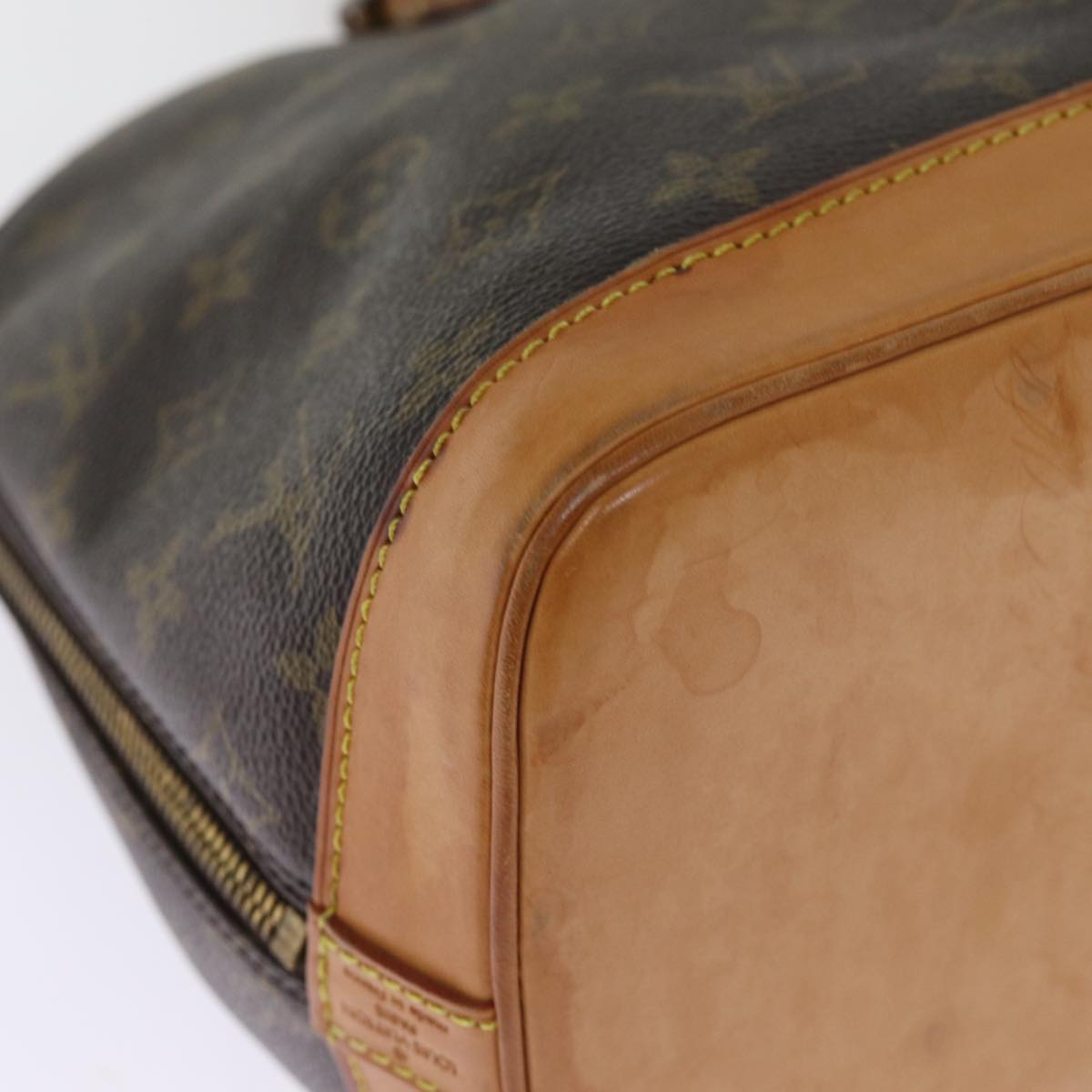 LOUIS VUITTON Monogram Alma Hand Bag M51130 LV 75895
