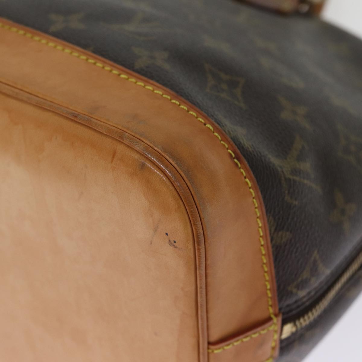 LOUIS VUITTON Monogram Alma Hand Bag M51130 LV 75895